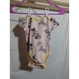 Disney Minnie Mouse & Daisy Duck One Piece Infant Pink Size 18Months